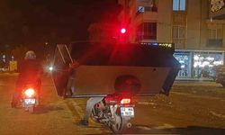 Motosikletle Kanepe Taşıdı, Cezayı Yedi