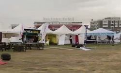 Malatya'da Kuvvetli Fırtına Etkili Oldu