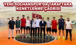 Yeni Solhanspor’da Taraftara Kenetlenme Çağrısı