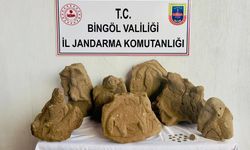 Bingöl’de, Hayvan Figürleri Bulunan Tarihi Kaya Parçaları Ele Geçirildi