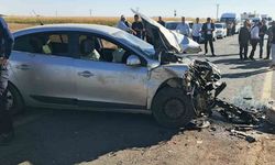Mardin’de İki Otomobil Çarpıştı: 6 Yaralı