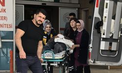 Makineye Elini Kaptıran İşçi Hastaneye Kaldırıldı