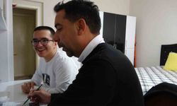 Tunceli’de Evde Eğitim Gören Serebral Palsi’li Öğrenci Beran Adın’ın Azmi Dikkat Çekiyor