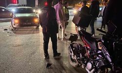 Adıyaman'da Otomobil ile Motosiklet Çarpıştı: 1 Yaralı