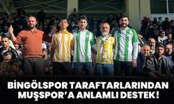 Bingölspor Taraftarlarından Muşspor’a Anlamlı Destek!