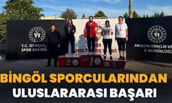 Bingöl Sporcularından Uluslararası Başarı