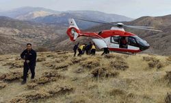 Malatya'da Uçuruma Yuvarlandı: Ambulans Helikopter İmdadına Yetişti
