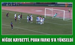 Niğde Kaybetti, Puan Farkı 9’a Yükseldi