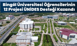 Bingöl Üniversitesi Öğrencilerinin 12 Projesi ÜNİDES Desteği Kazandı