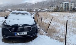 Karlıova’da Kar Yağışı İlçeyi Beyaza Bürüdü