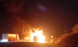 Servis Otobüsü Seyir Halinde Alev Aldı