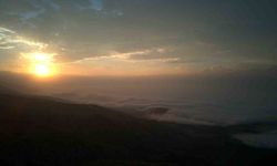 Gün Doğumunda Erzincan’ı Saran Sis Büyüledi