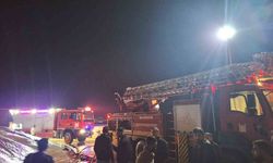 Mısır Kurutma Tesisinde Yangın