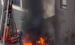 Ev Taşıma Kabusa Döndü, Vinç Alev Aldı