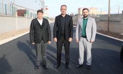 Eyyübiye’de Fabrika Yolları Yenilendi