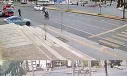 Yolun Karşısına Geçmek İsteyen Kadına Motosiklet Çarptı