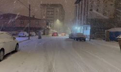 Patnos’ta Kar Ulaşımı Durdurdu: Tırlar Yolda Kaldı