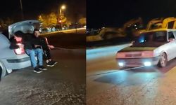 Arızalı TOFAŞ’ı Bagajdan İple Çektiler, O Anlar Kamerada