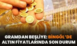 Gramdan Beşliye: Bingöl’de Altın Fiyatlarında Son Durum