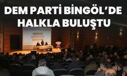 DEM Parti Bingöl’de Halkla Buluştu