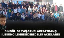 Bingöl’de Yaş Grupları Satranç İl Birinciliğinde Dereceler Açıklandı