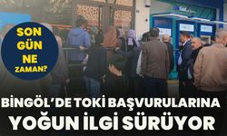 Bingöl’de TOKİ Başvurularına Yoğun İlgi Sürüyor