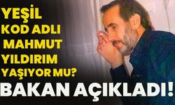 Yeşil Kod Adlı Mahmut Yıldırım Yaşıyor Mu? Bakan Açıkladı!