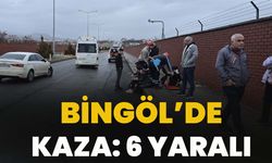 Bingöl’de Kaza: 6 Yaralı
