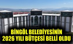 Bingöl Belediyesinin 2026 Yılı Bütçesi Belli Oldu