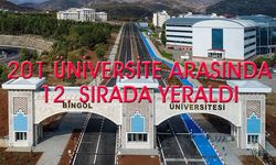 Bingöl Üniversitesi, İlk 12 Üniversite Arasında Yer Aldı!