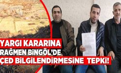 Yargı Kararına Rağmen ÇED Bilgilendirmesine Tepki!