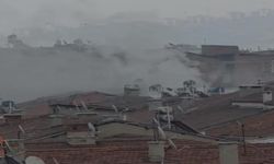 Elazığ Kent Merkezinde Korkutan Yangın