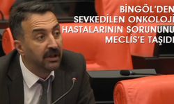 Bingöl’deki Onkoloji Hastaları Çevre İllere Sevk Ediliyor!