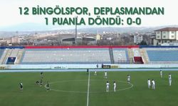 12 Bingölspor, Kırıkkale Deplasmanından 1 Puanla Döndü