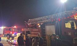 Mardin'de Mısır Kurutma Tesisinde Yangın