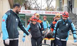 Elazığ'da Deprem Tatbikatı: Senaryo Yine Bingöl'deki Deprem!