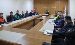 Bingöl'ün İlçesinde 'Kış Tedbirleri Toplantısı'