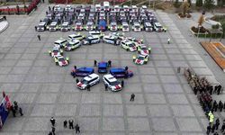 Elazığ'da 84 Araç Törenle Hizmete Alındı
