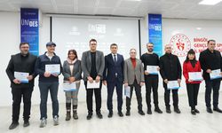 Bingöl'de ÜNİDES Sertifika Töreni