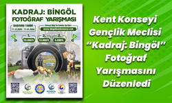 Kent Konseyi Gençlik Meclisi “Kadraj: Bingöl” Fotoğraf Yarışmasını Düzenledi