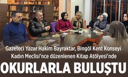 Kadın Meclisi’nin Kitap Atölyesinde Hakim Bayraktar Okurlarla Buluştu