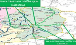 Bingöl'de Kar ve Tipi: Kapanan Şehirlerarası Yollar Yeniden Trafiğe Açıldı