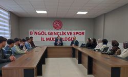 Bingöl’de Yurtlardaki Öğrenci Temsilcileriyle Toplantı