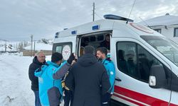 Bingöl’de UMKE Zorlu Kış Şartlarında Hastaya Ulaştı