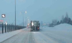Bingöl’de Kar Yağışıyla Birlikte Yol Güvenliği Çalışmaları Başlatıldı