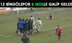 Bingölspor, Deplasmanda 6 Golle Galip Geldi