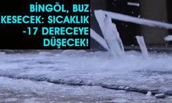 Bingöl Dondurucu Soğuklar Etkili Olacak!