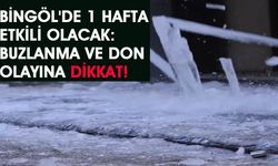 Meteoroloji’den Bingöl İçin Uyarı: Bir Hafta Sürecek!