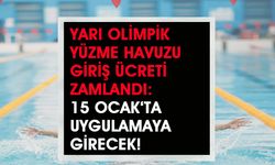 Bingöl’de Yarı Olimpik Havuz Ücretlerine Zam!