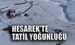 Hesarek'te Tatil Yoğunluğu